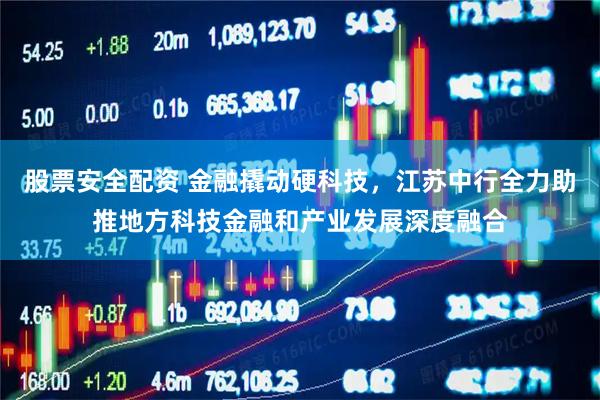 股票安全配资 金融撬动硬科技，江苏中行全力助推地方科技金融和产业发展深度融合
