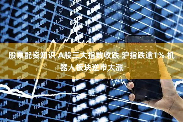 股票配资知识 A股三大指数收跌 沪指跌逾1% 机器人板块逆市大涨